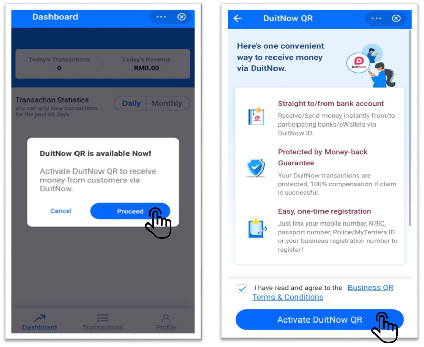 How Does An Existing Merchant Apply For A Duitnow Qr Code Merchant Help Center